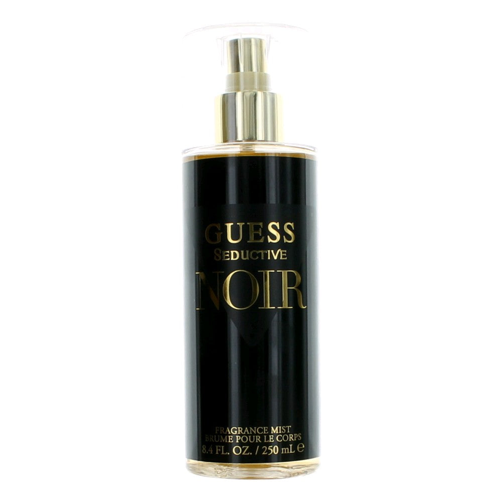 Bottle of Guess Seductive Noir by Guess, 8.4 oz Fragrance Mist for Women
